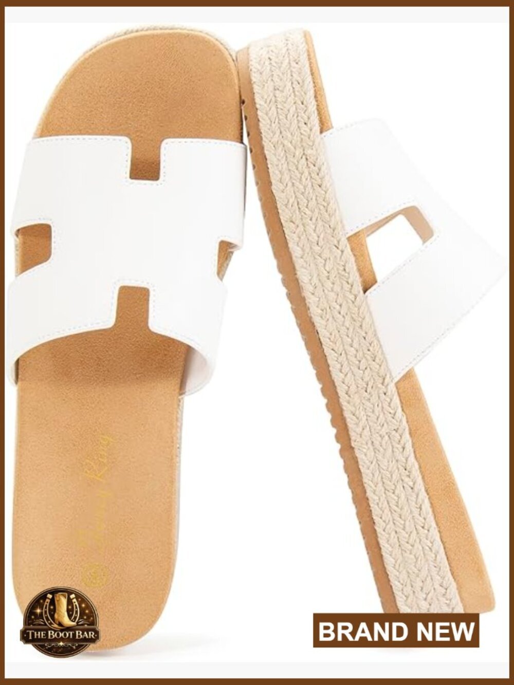 Platform Wedge Espadrilles Sandals Slip On Flatform Open Toe Summer Slides
